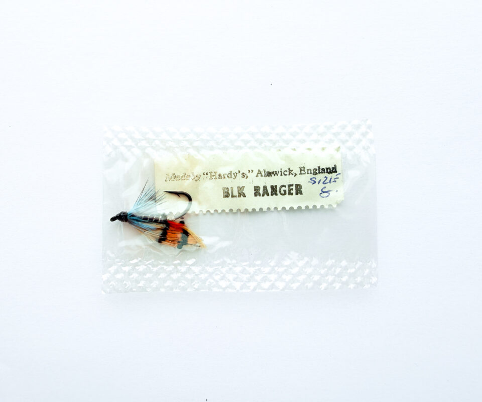 Hardy of Alnwick, Black Ranger, Fully Dressed Salmon Fly 8 (Unused, c.1960s)