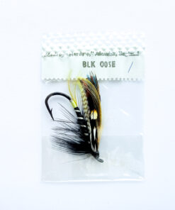 Hardy of Alnwick, Black Dose, Fully Dressed Salmon Fly 1 (Unused, c.1960s)
