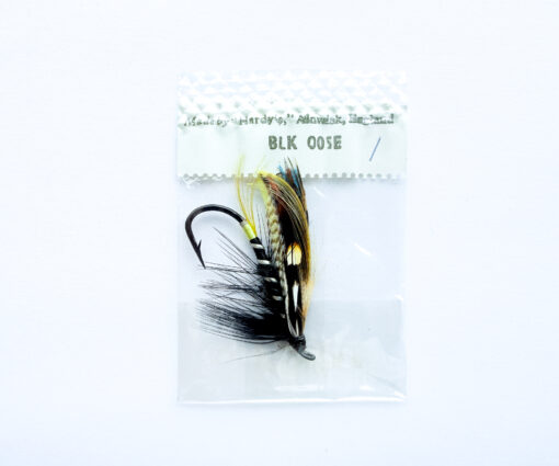 Hardy of Alnwick, Black Dose, Fully Dressed Salmon Fly 1 (Unused, c.1960s)