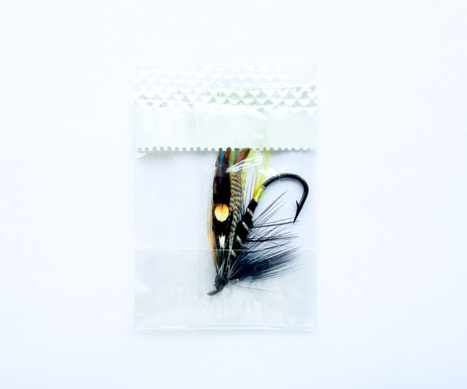 Alternative view of Hardy of Alnwick, Black Dose, Fully Dressed Salmon Fly 1 (Unused, c.1960s)