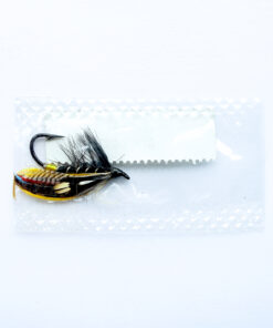 Alternative view of Hardy of Alnwick, Black Dose, Fully Dressed Salmon Fly 4 (Unused, c.1960s)
