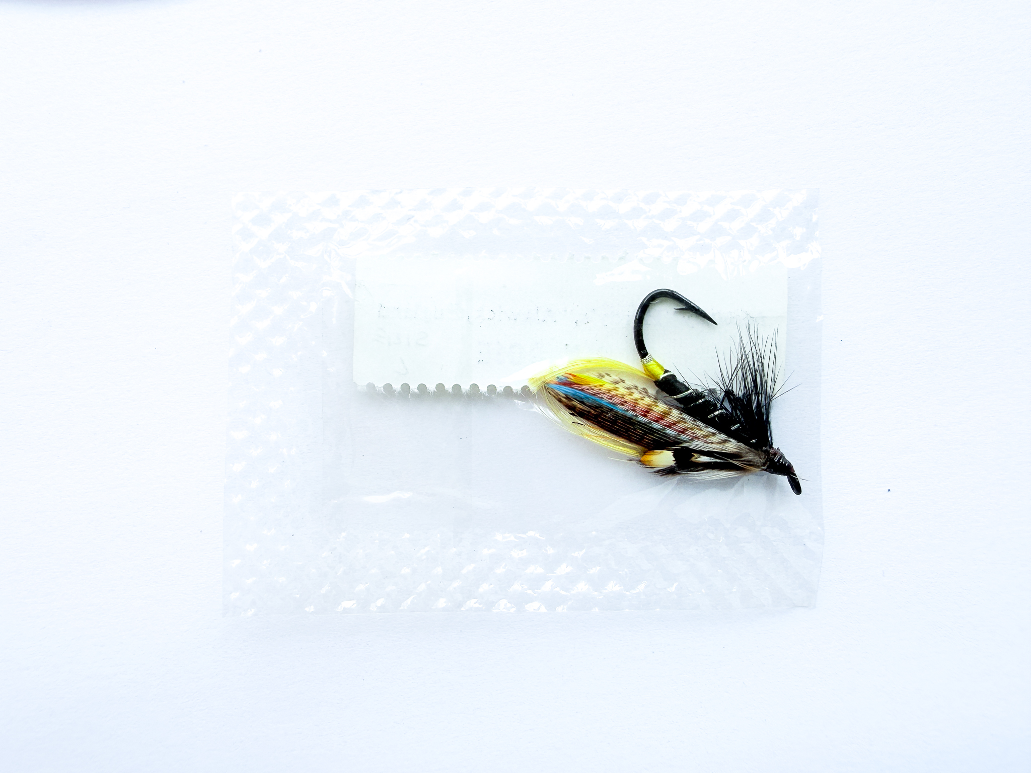 Hardy of Alnwick, Black Dose, Fully Dressed Salmon Fly 6 (Unused, c.1960s) - Image 2
