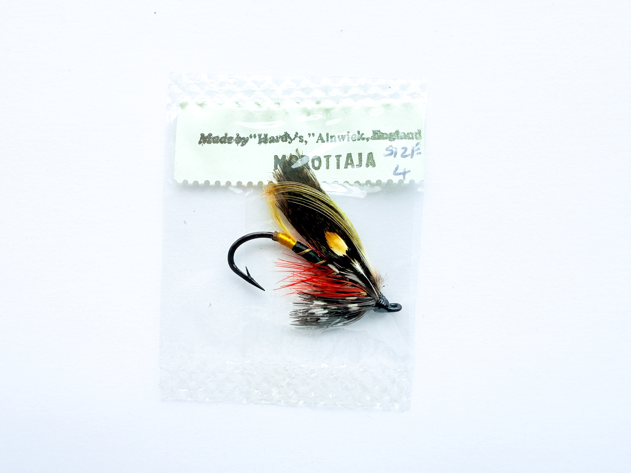 Hardy of Alnwick, Morattaja, Fully Dressed Salmon Fly 4 (Unused, c.1960s)