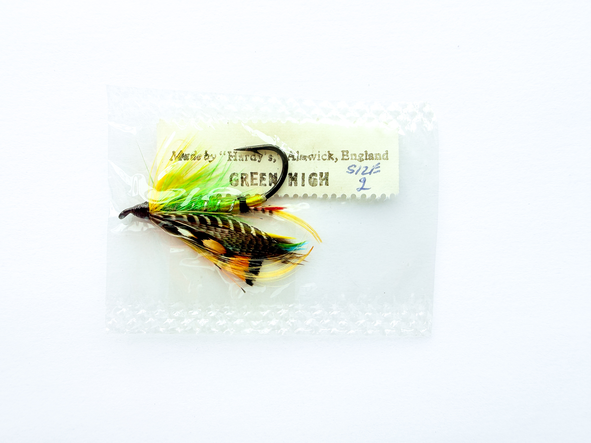 Hardy of Alnwick, Green Highlander, Fully Dressed Salmon Fly 2 (Unused, c.1960s)