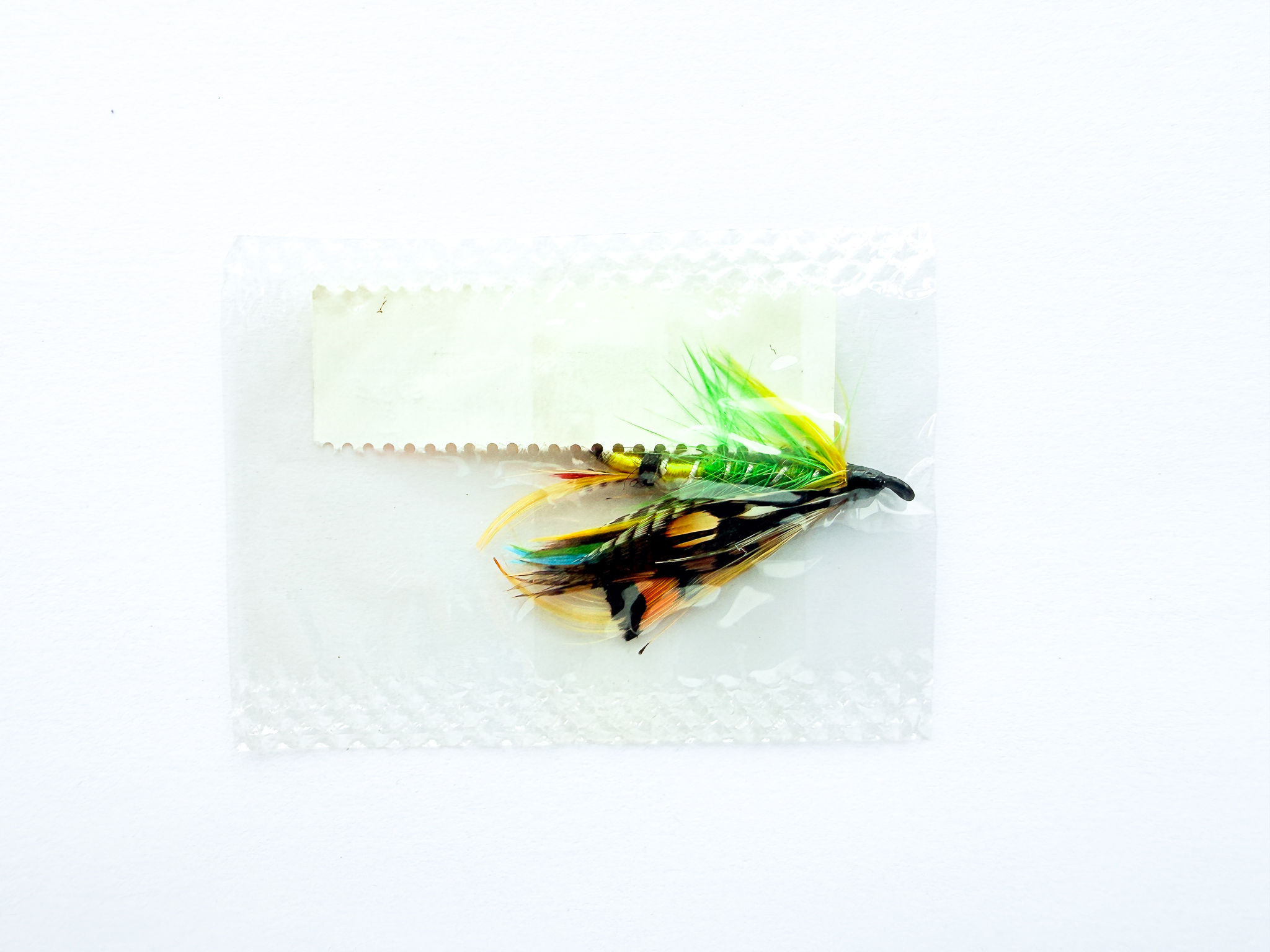 Hardy of Alnwick, Green Highlander, Fully Dressed Salmon Fly 2 (Unused, c.1960s) - Image 2