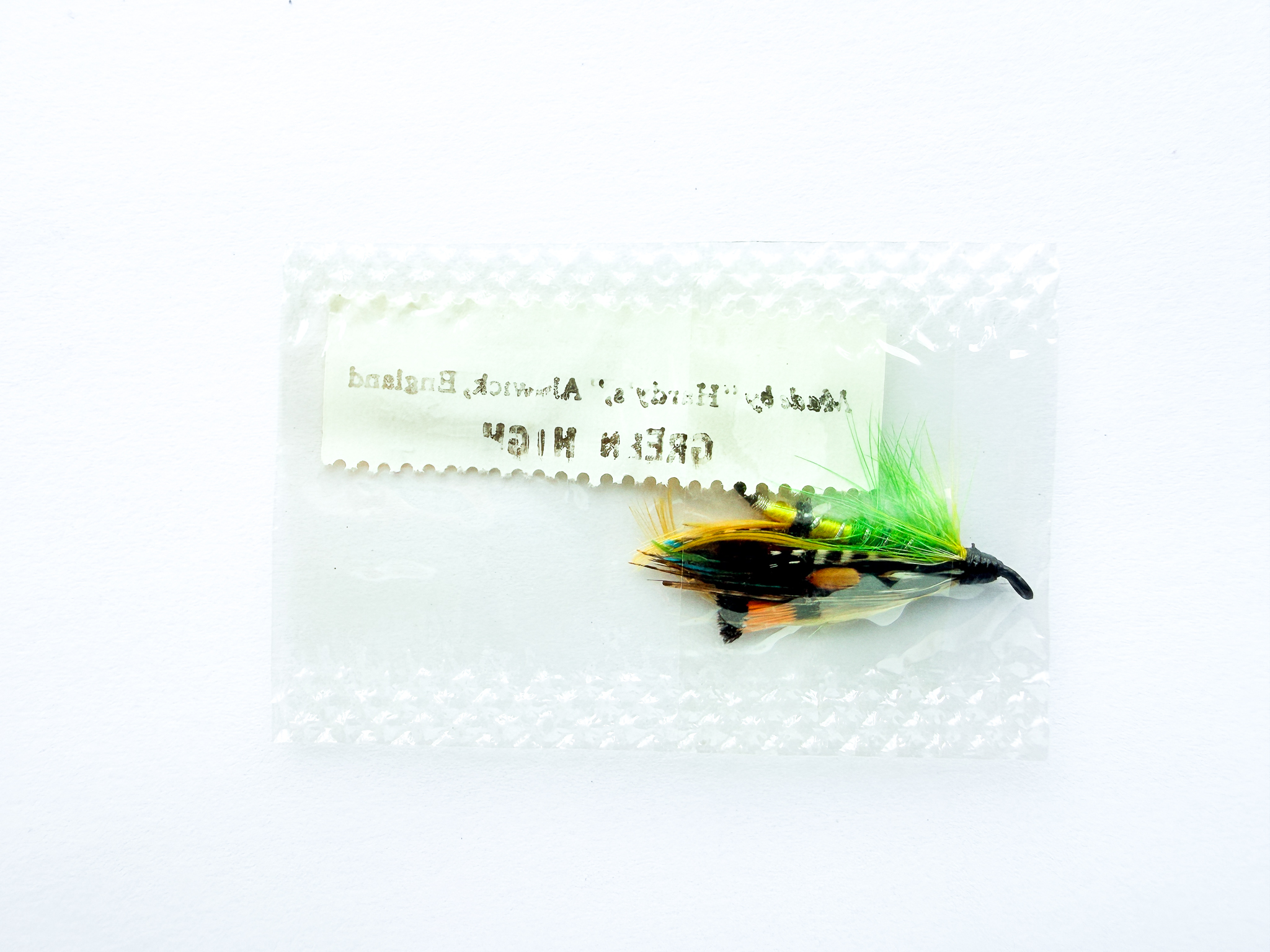 Hardy of Alnwick, Green Highlander, Fully Dressed Salmon Fly 4 (Unused, c.1960s) - Image 2