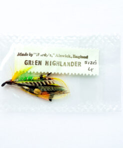 Hardy of Alnwick, Green Highlander, Fully Dressed Salmon Fly 4 (Unused, c.1960s)
