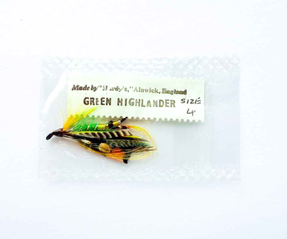 Hardy of Alnwick, Green Highlander, Fully Dressed Salmon Fly 4 (Unused, c.1960s)