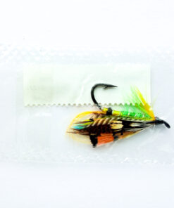 Alternative view of Hardy of Alnwick, Green Highlander, Fully Dressed Salmon Fly 4 (Unused, c.1960s)