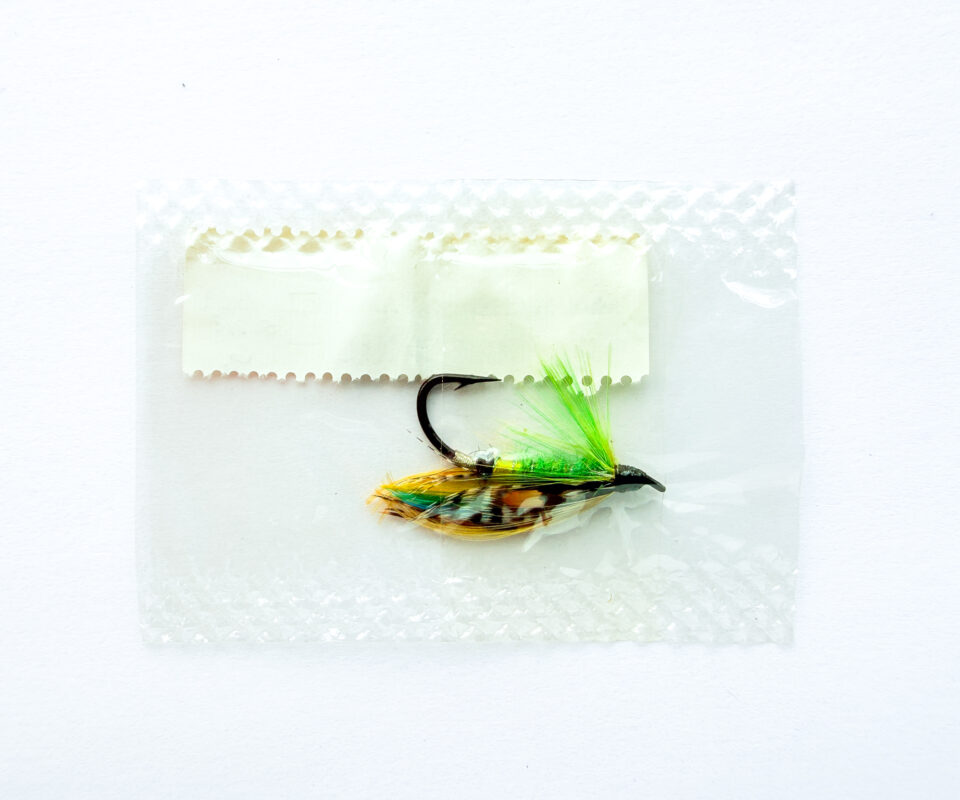 Alternative view of Hardy of Alnwick, Green Highlander, Fully Dressed Salmon Fly 6 (Unused, c.1960s)