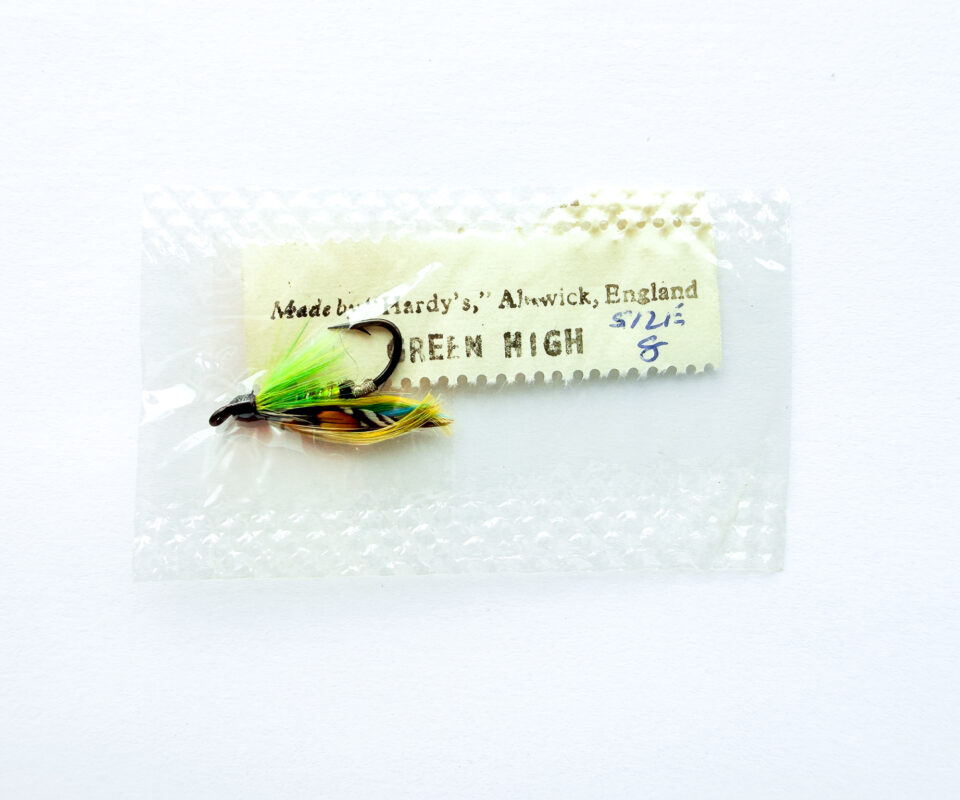 Hardy of Alnwick, Green Highlander, Fully Dressed Salmon Fly 8 (Unused, c.1960s)
