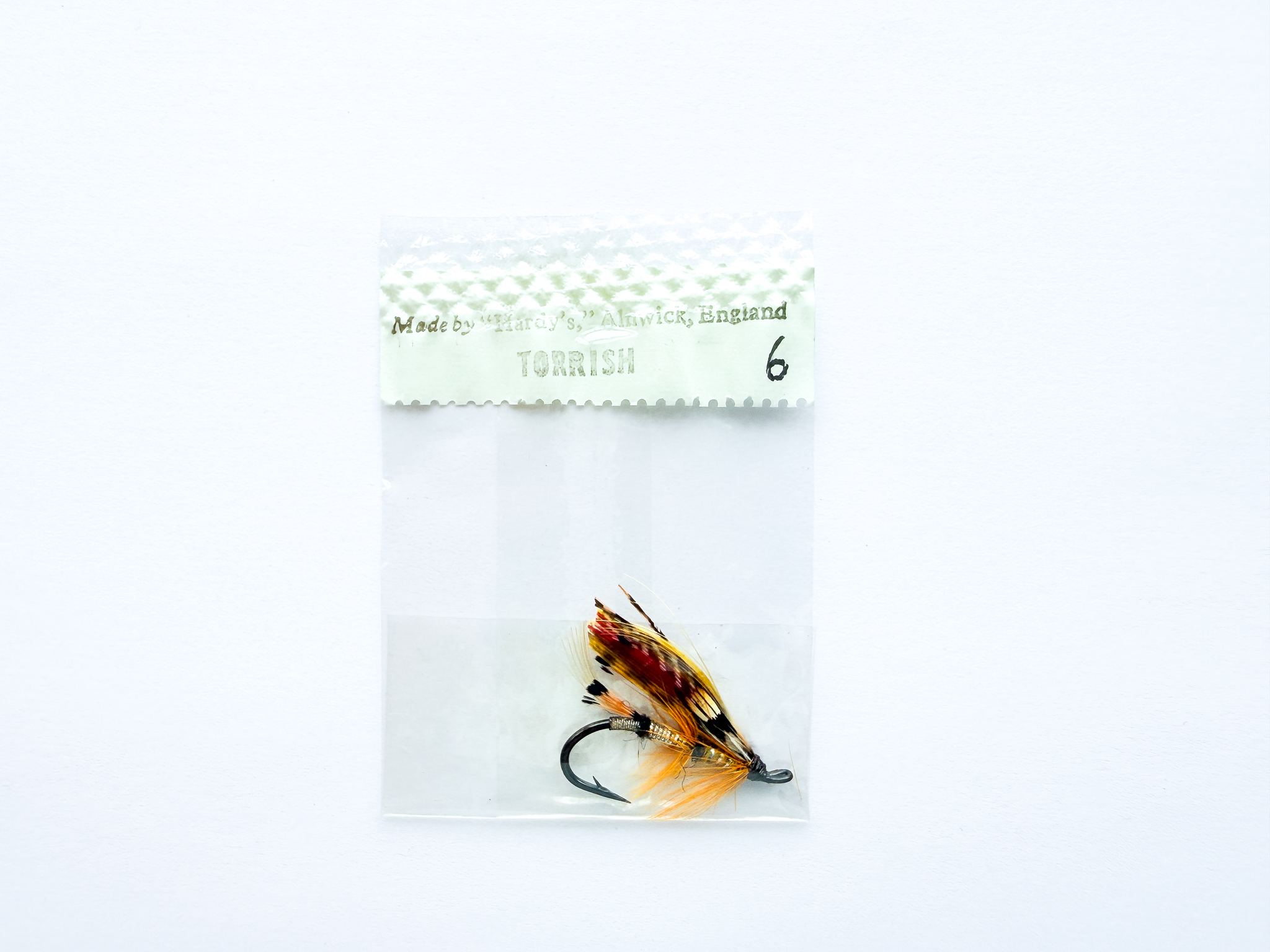 Hardy of Alnwick, Torrish, Fully Dressed Salmon Fly 6 (Unused, c.1960s)