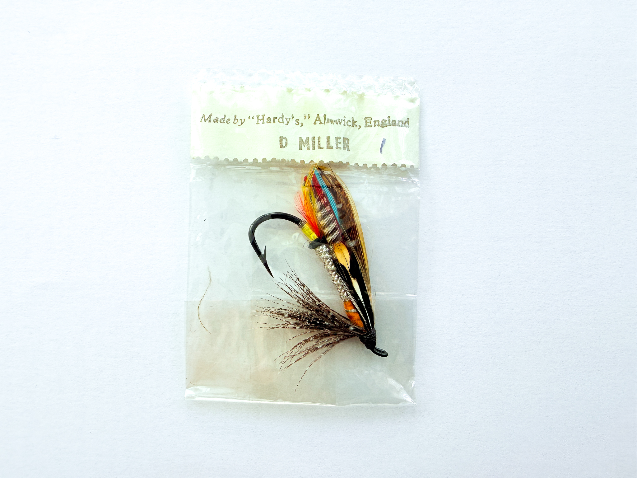 Hardy of Alnwick, Dusty Miller, Fully Dressed Salmon Fly 1 (Unused, c.1960s)