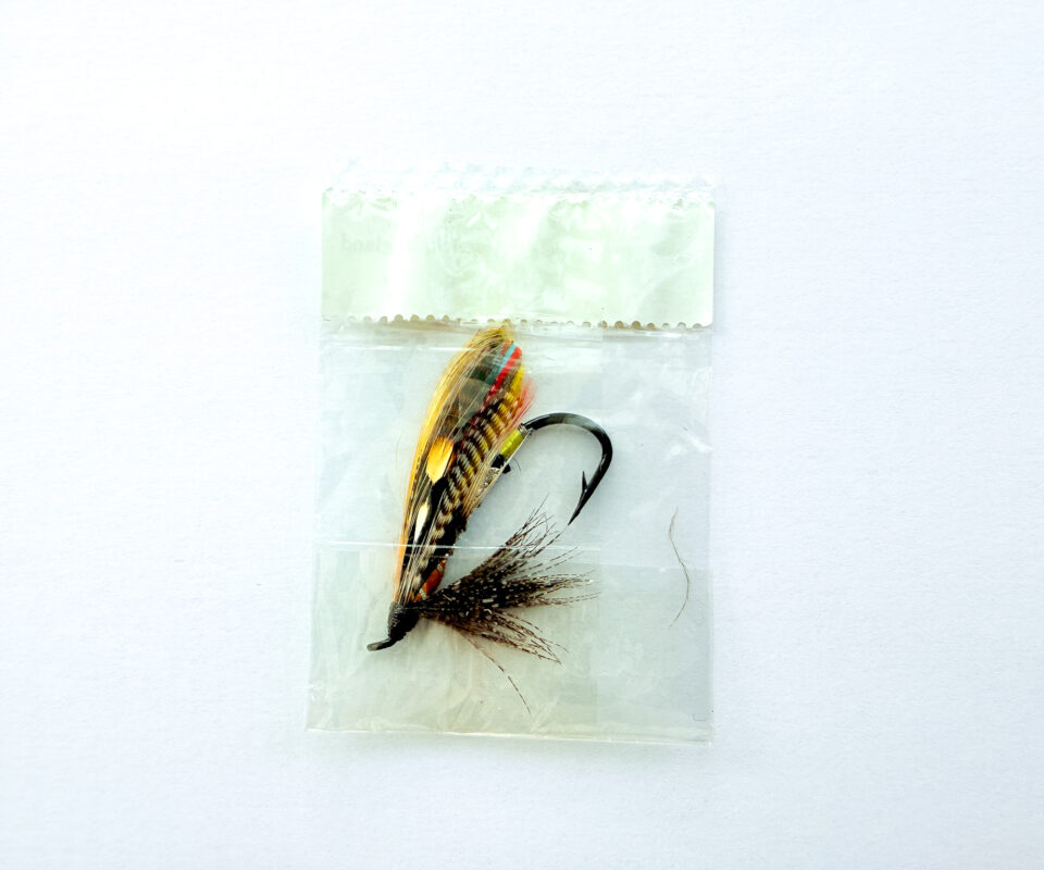 Alternative view of Hardy of Alnwick, Dusty Miller, Fully Dressed Salmon Fly 1 (Unused, c.1960s)
