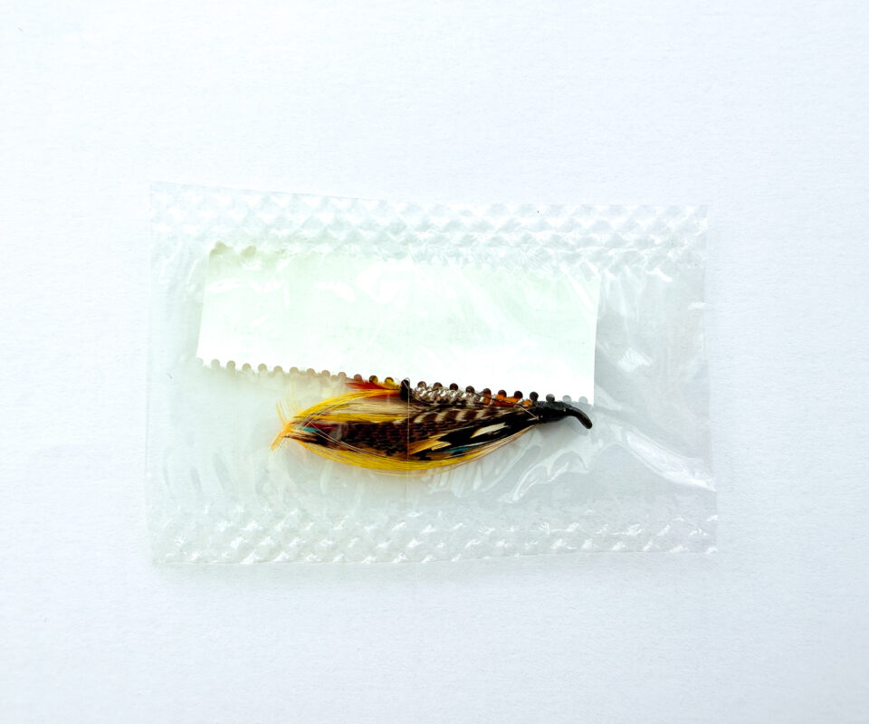 Alternative view of Hardy of Alnwick, Dusty Miller, Fully Dressed Salmon Fly 2 (Unused, c.1960s)
