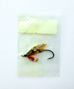 Alternative view of Hardy of Alnwick, Dusty Miller (LW), Fully Dressed Salmon Fly 4 (Unused, c.1960s)
