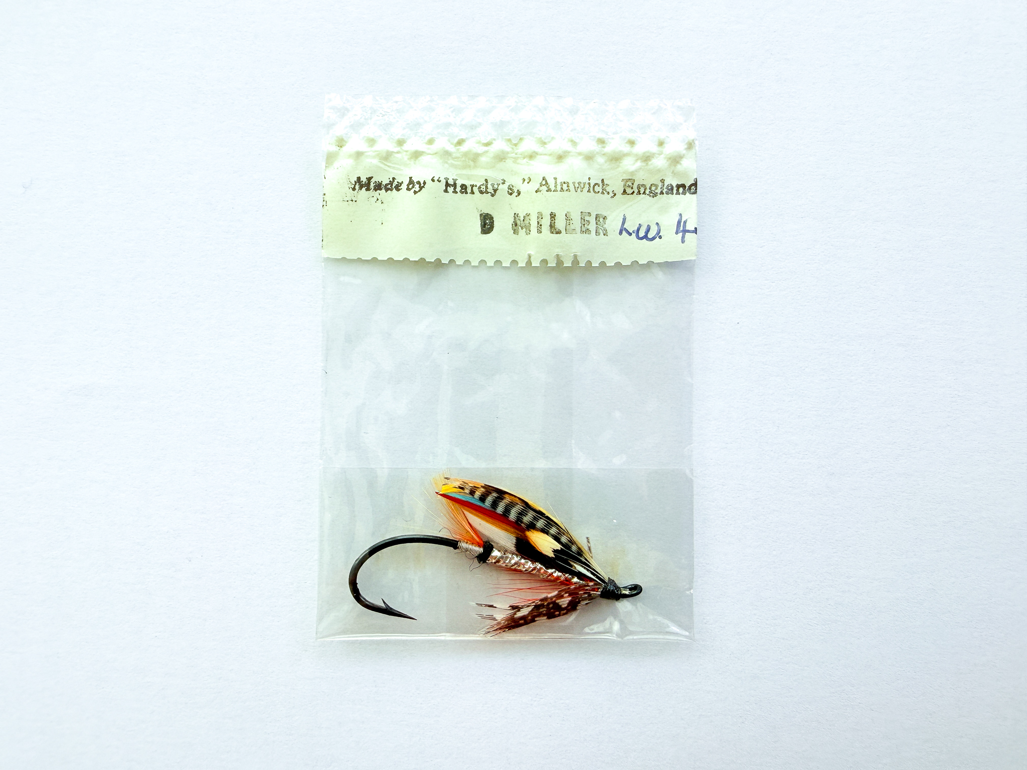 Hardy of Alnwick, Dusty Miller (LW), Fully Dressed Salmon Fly 4 (Unused, c.1960s)
