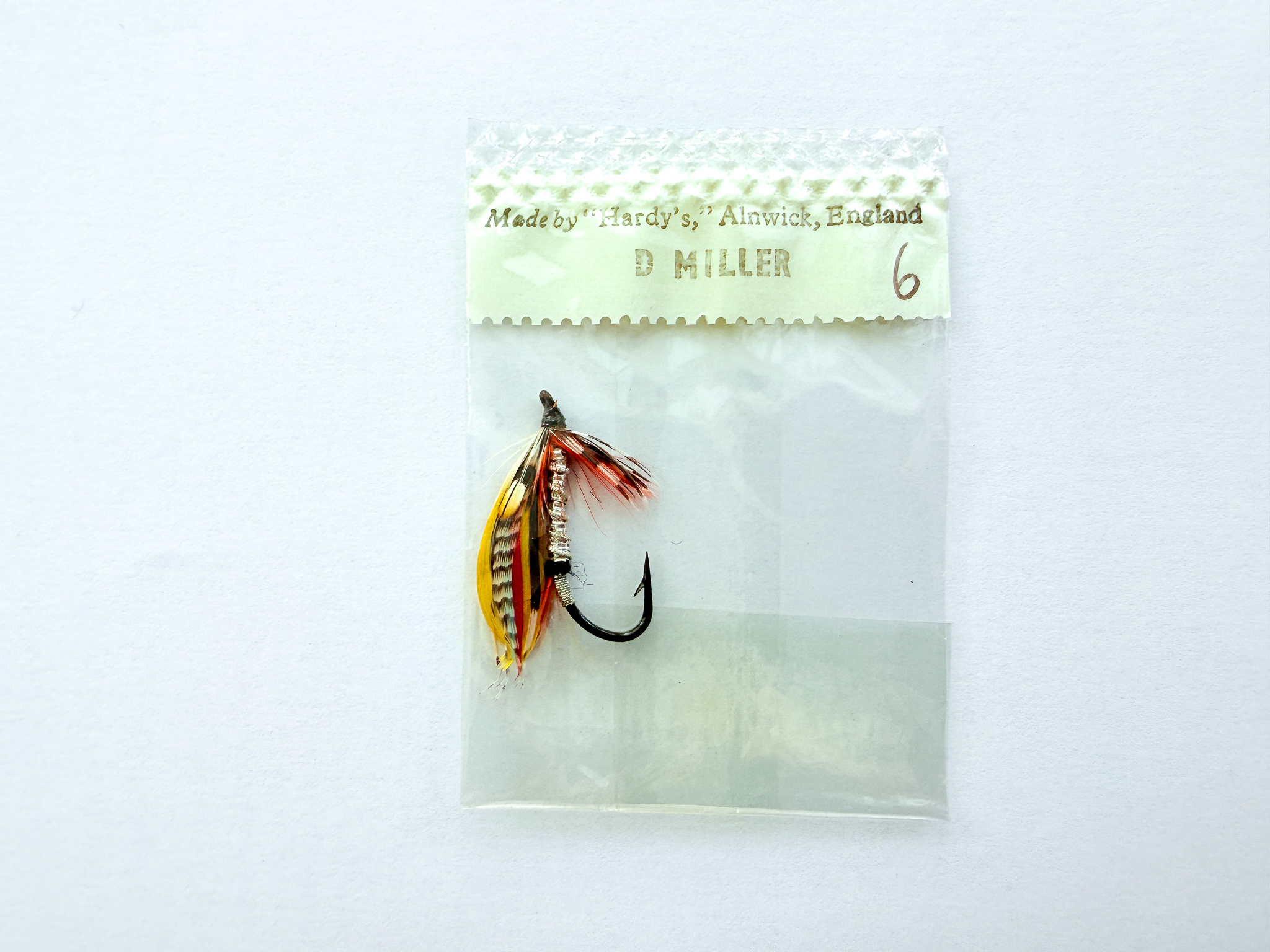 Hardy of Alnwick, Dusty Miller, Fully Dressed Salmon Fly 6 (Unused, c.1960s)