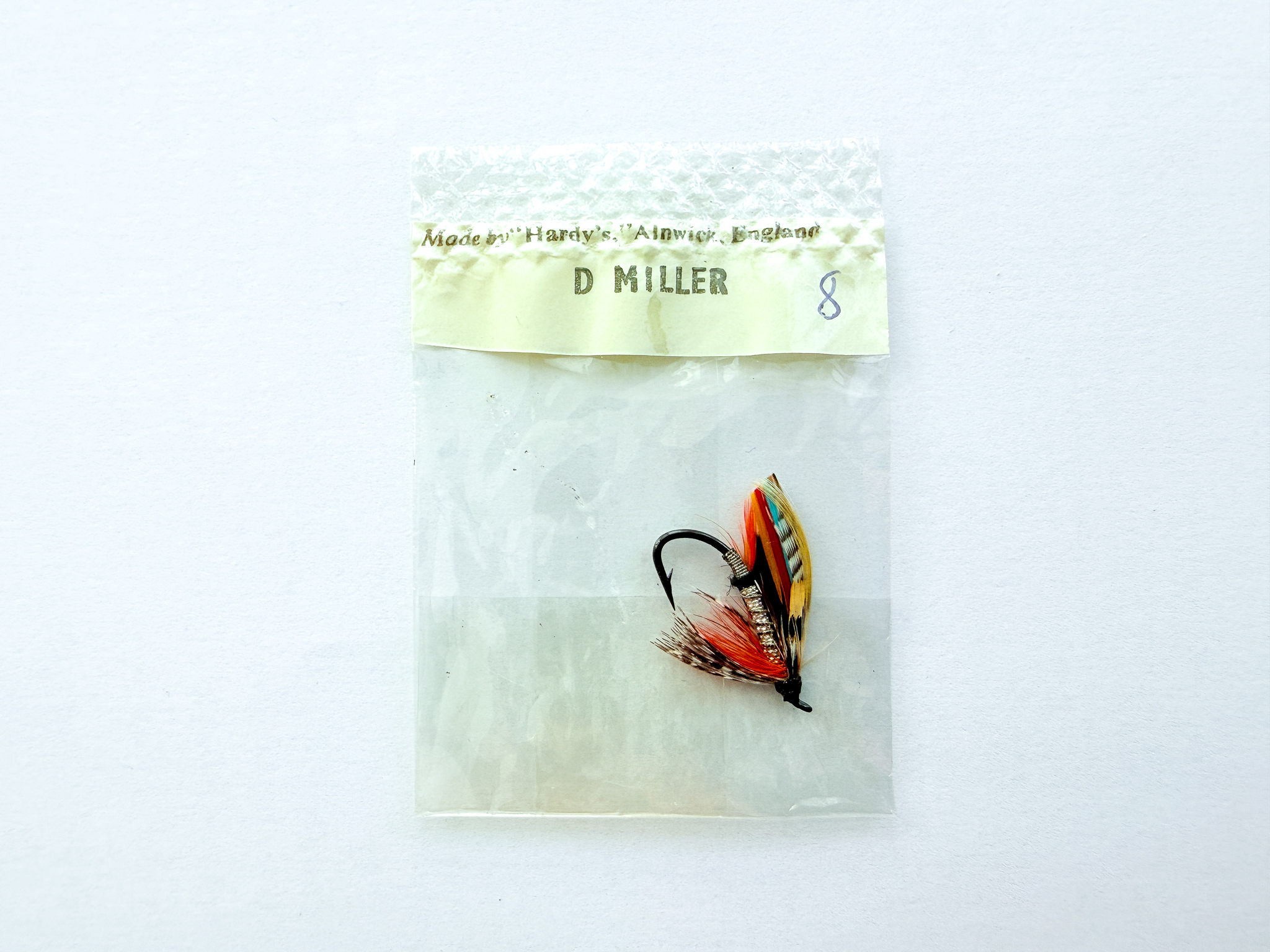 Hardy of Alnwick, Dusty Miller, Fully Dressed Salmon Fly 8 (Unused, c.1960s)
