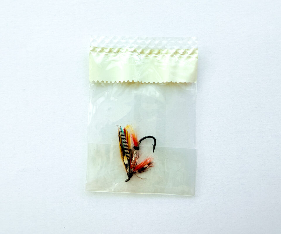 Alternative view of Hardy of Alnwick, Dusty Miller, Fully Dressed Salmon Fly 8 (Unused, c.1960s)