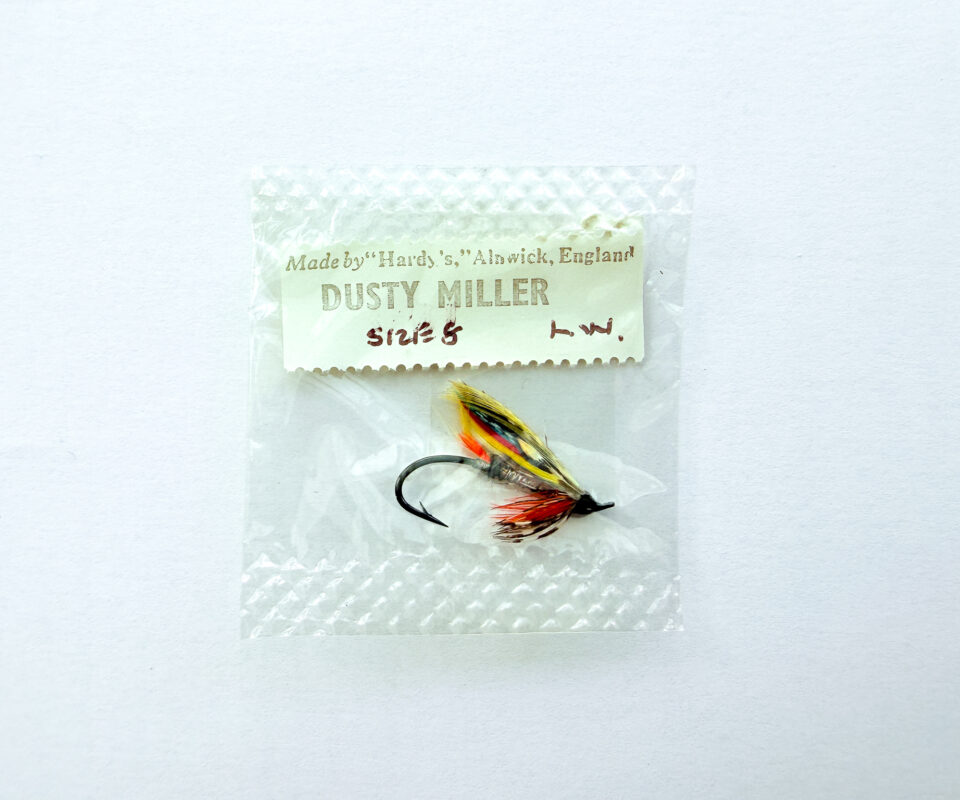 Hardy of Alnwick, Dusty Miller (LW), Fully Dressed Salmon Fly 8 (Unused, c.1960s)