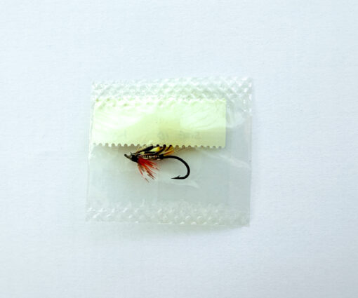 Alternative view of Hardy of Alnwick, Dusty Miller (LW), Fully Dressed Salmon Fly 10 (Unused, c.1960s)