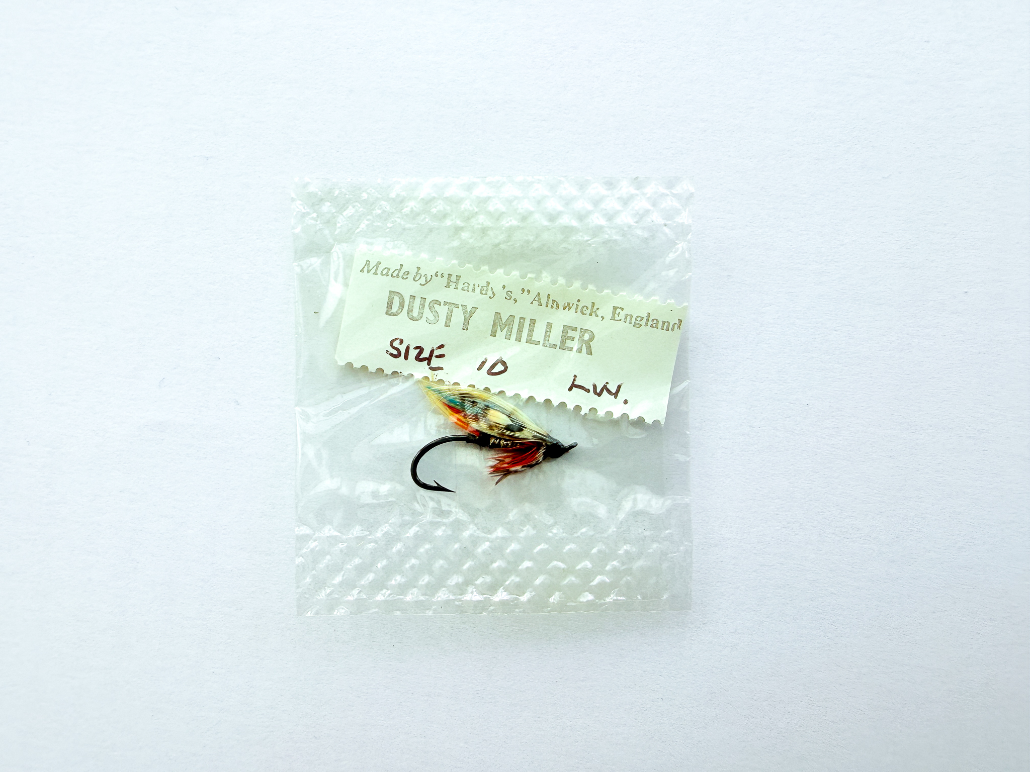 Hardy of Alnwick, Dusty Miller (LW), Fully Dressed Salmon Fly 10 (Unused, c.1960s)