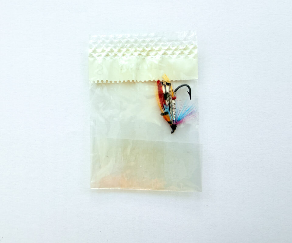 Alternative view of Hardy of Alnwick, Silver Wilkinson, Fully Dressed Salmon Fly 8 (Unused, c.1960s)