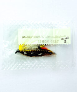 Hardy of Alnwick, Lemon Grey, Fully Dressed Salmon Fly 2 (Unused, c.1960s)