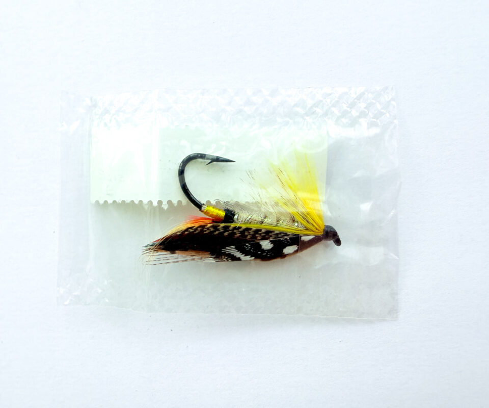 Alternative view of Hardy of Alnwick, Lemon Grey, Fully Dressed Salmon Fly 2 (Unused, c.1960s)