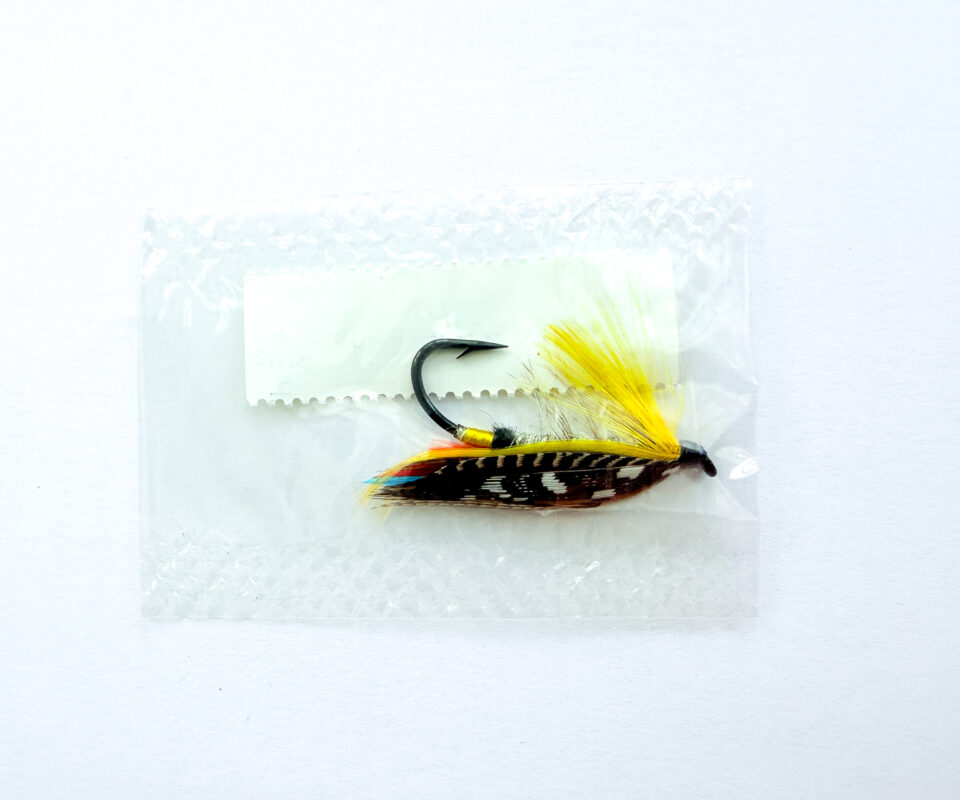Alternative view of Hardy of Alnwick, Lemon Grey, Fully Dressed Salmon Fly 2 (Unused, c.1960s)