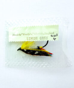 Hardy of Alnwick, Lemon Grey, Fully Dressed Salmon Fly 4 (Unused, c.1960s)