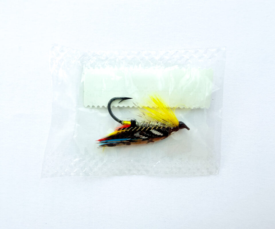 Alternative view of Hardy of Alnwick, Lemon Grey, Fully Dressed Salmon Fly 4 (Unused, c.1960s)
