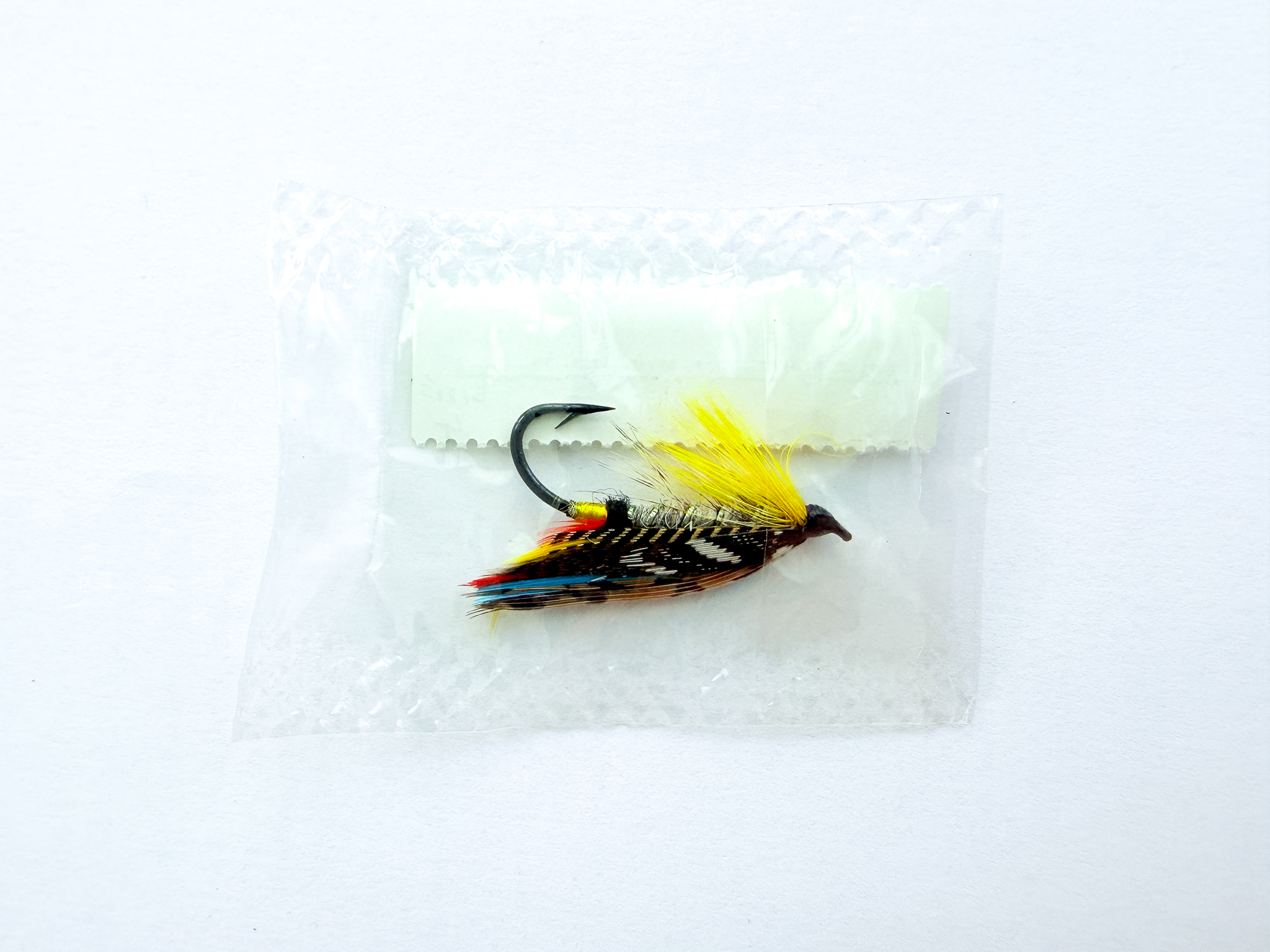 Hardy of Alnwick, Lemon Grey, Fully Dressed Salmon Fly 4 (Unused, c.1960s) - Image 2