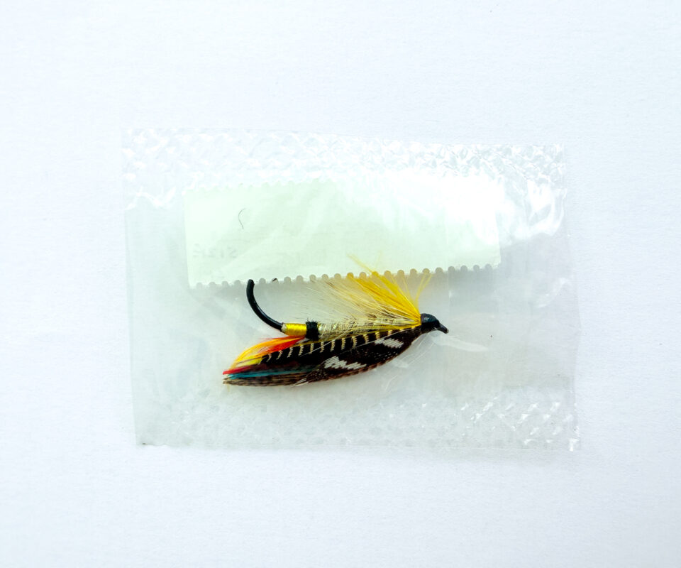 Alternative view of Hardy of Alnwick, Lemon Grey, Fully Dressed Salmon Fly 4 (Unused, c.1960s)