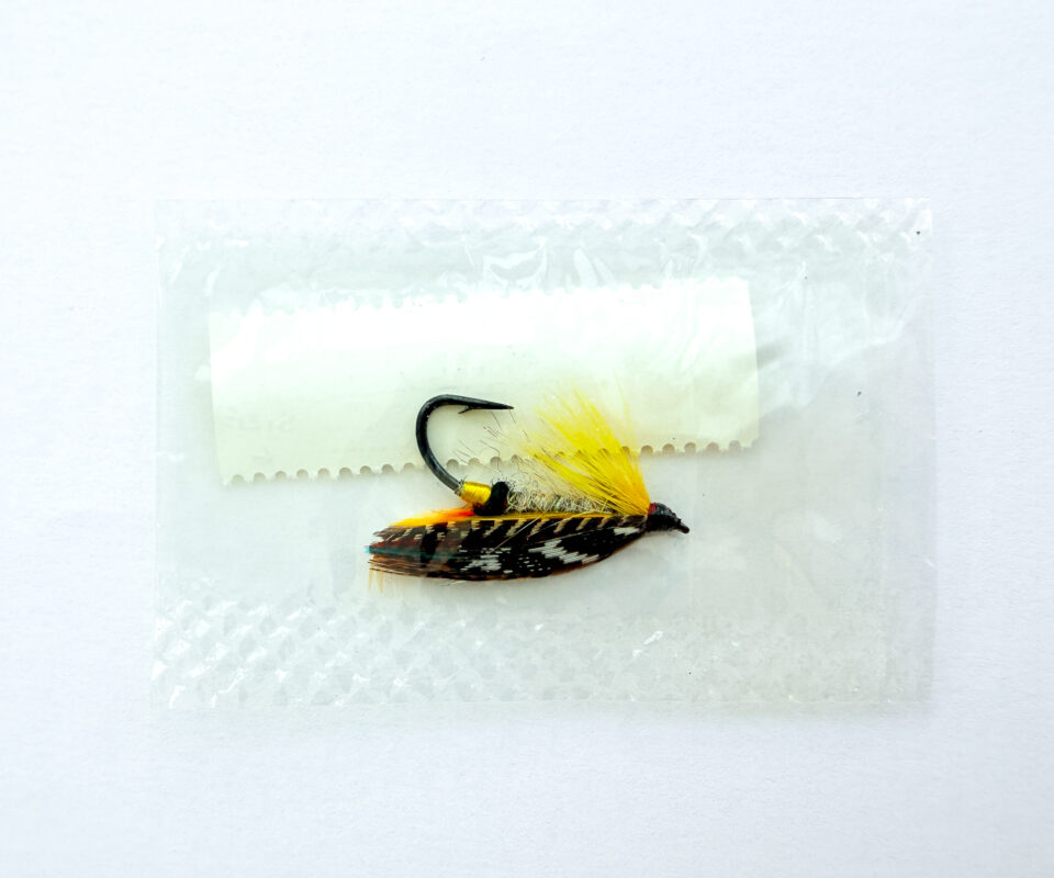 Alternative view of Hardy of Alnwick, Lemon Grey, Fully Dressed Salmon Fly 6 (Unused, c.1960s)