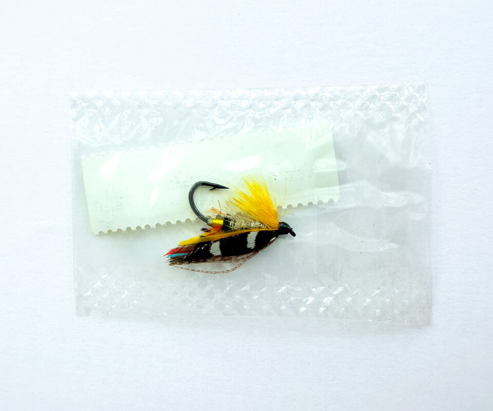 Alternative view of Hardy of Alnwick, Lemon Grey, Fully Dressed Salmon Fly 8 (Unused, c.1960s)