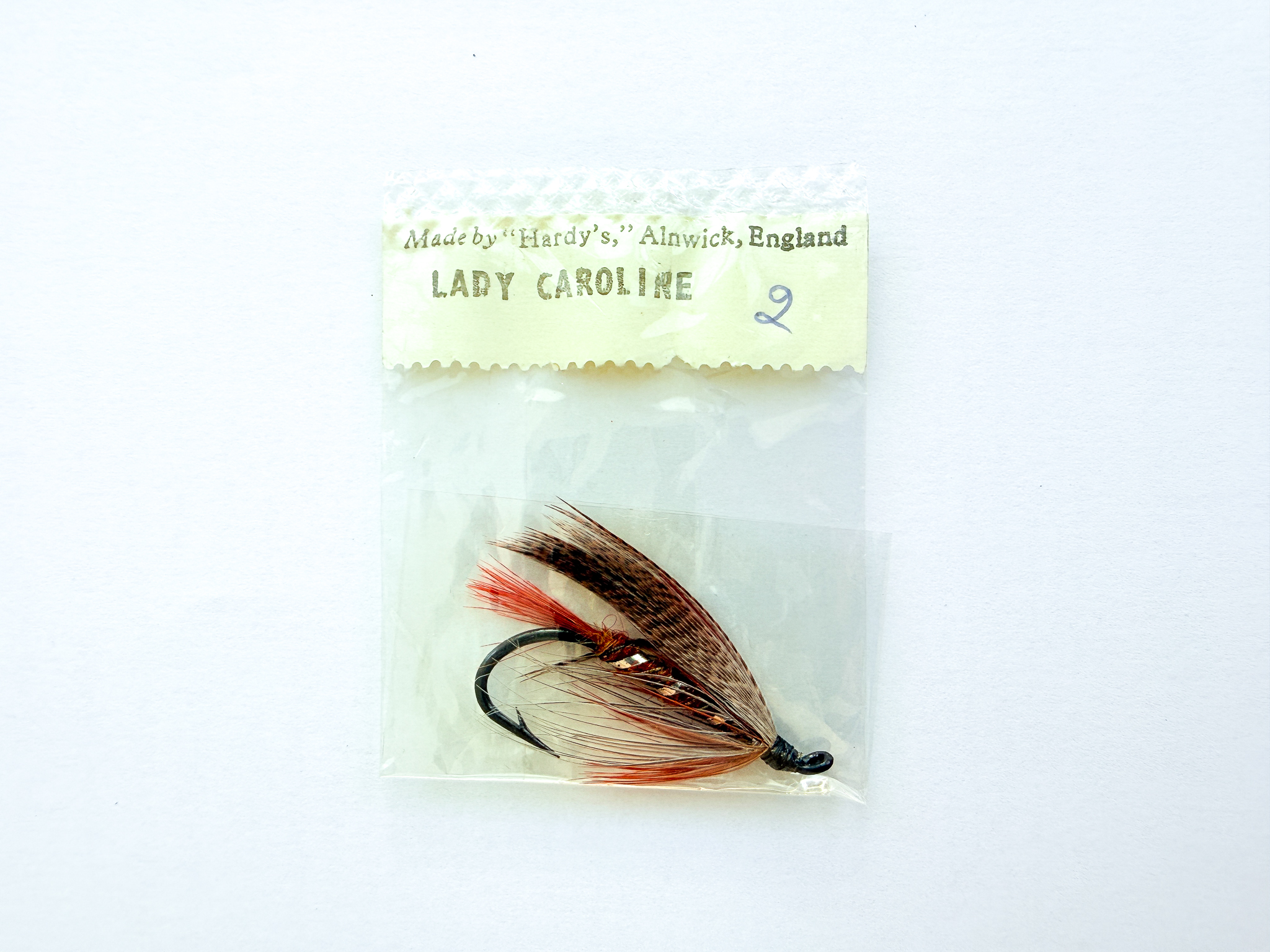 Hardy of Alnwick, Lady Caroline, Fully Dressed Salmon Fly 2 (Unused, c.1960s)