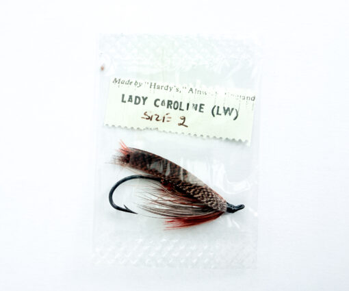 Hardy of Alnwick Lady Caroline (LW) Fully Dressed Salmon Fly 2 (Unused, In Original Sealed Packet, c.1960s)