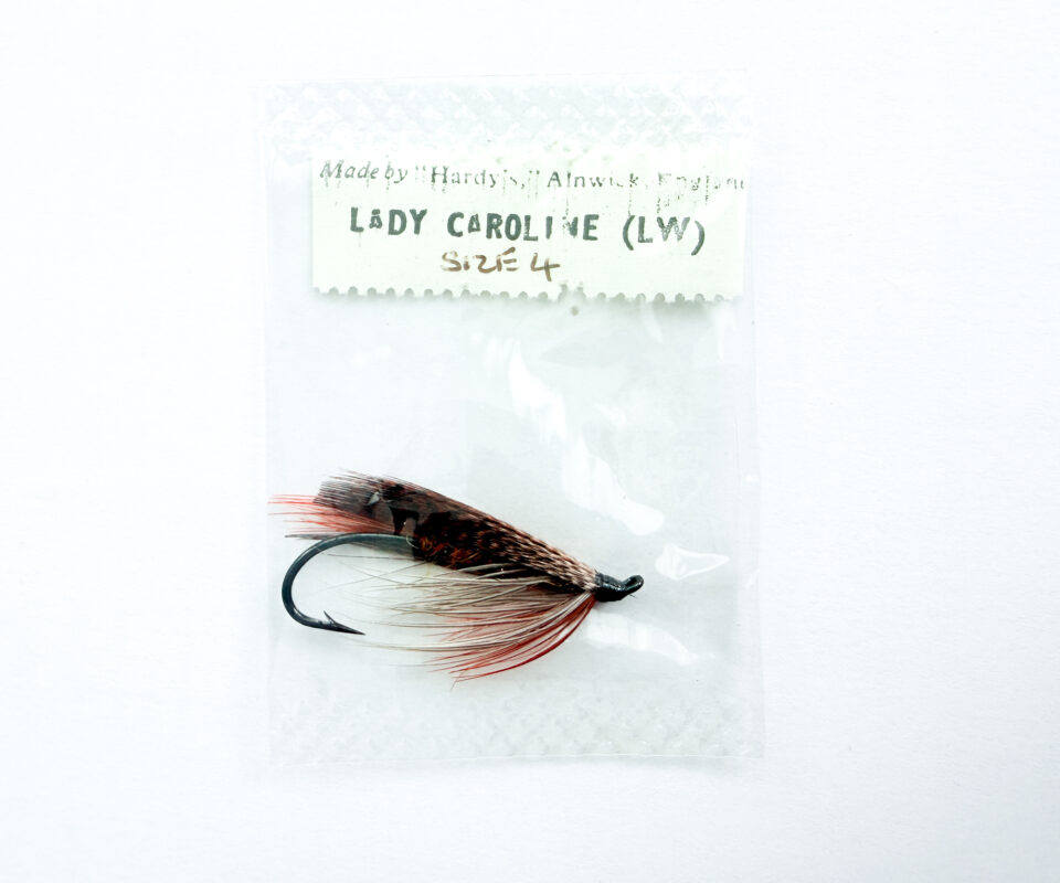 Hardy of Alnwick Lady Caroline (LW) Fully Dressed Salmon Fly 4 (Unused, In Original Sealed Packet, c.1960s)