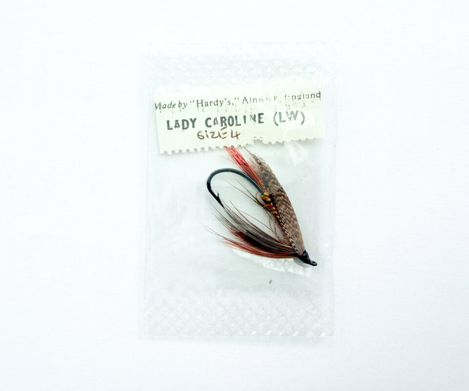 Hardy of Alnwick Lady Caroline (LW) Fully Dressed Salmon Fly 4 (Unused, In Original Sealed Packet, c.1960s)