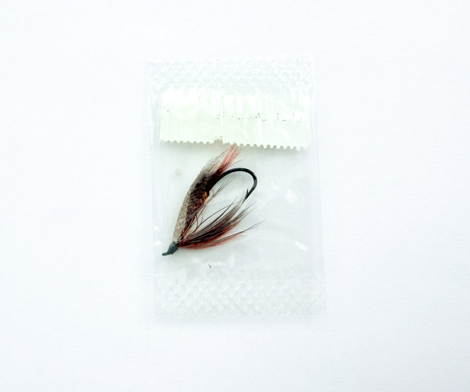 Alternative view of Hardy of Alnwick Lady Caroline (LW) Fully Dressed Salmon Fly 4 (Unused, In Original Sealed Packet, c.1960s)
