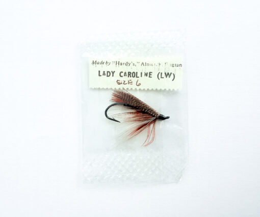 Hardy of Alnwick Lady Caroline (LW) Fully Dressed Salmon Fly 6 (Unused, In Original Sealed Packet, c.1960s)