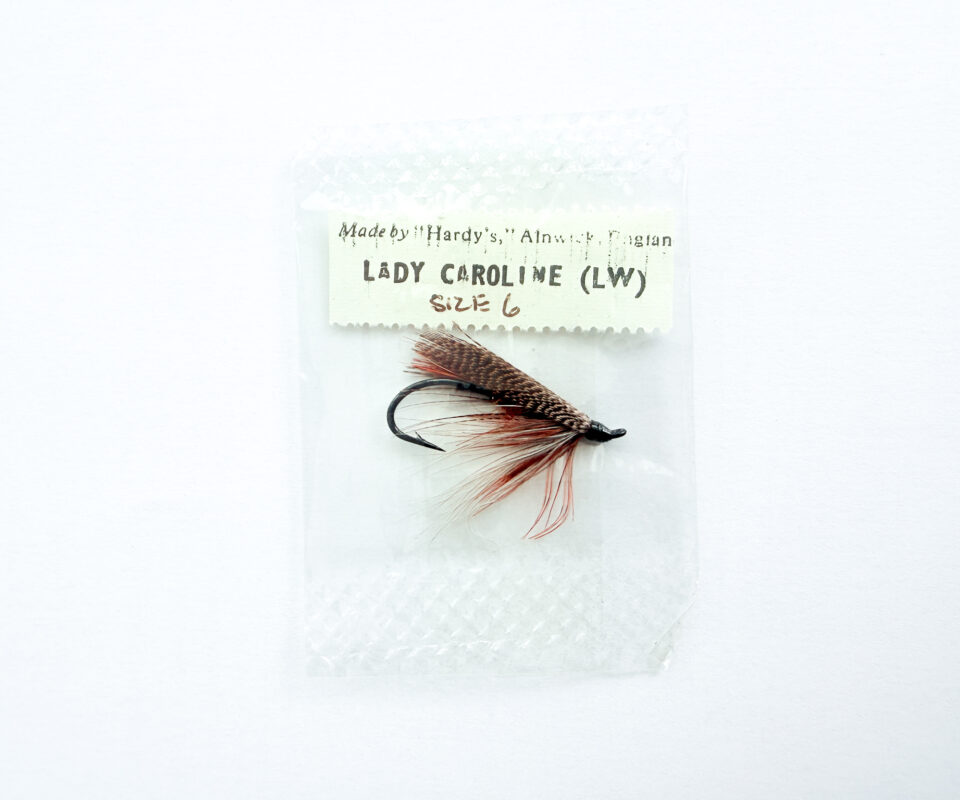 Hardy of Alnwick Lady Caroline (LW) Fully Dressed Salmon Fly 6 (Unused, In Original Sealed Packet, c.1960s)