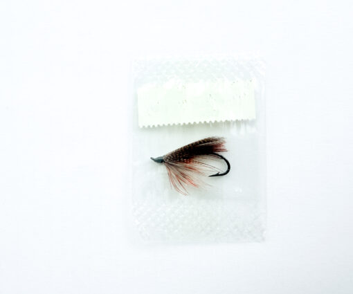 Alternative view of Hardy of Alnwick Lady Caroline (LW) Fully Dressed Salmon Fly 6 (Unused, In Original Sealed Packet, c.1960s)
