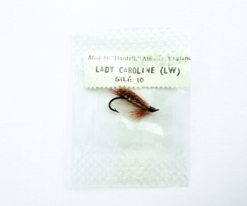 Hardy of Alnwick Lady Caroline (LW) Fully Dressed Salmon Fly 10 (Unused, In Original Sealed Packet, c.1960s)
