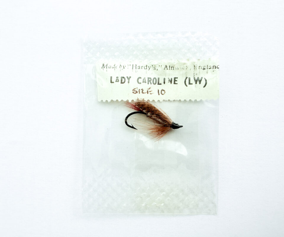 Hardy of Alnwick Lady Caroline (LW) Fully Dressed Salmon Fly 10 (Unused, In Original Sealed Packet, c.1960s)