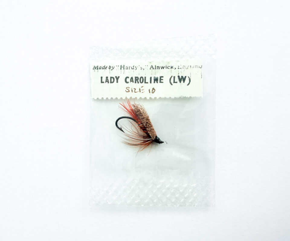 Hardy of Alnwick Lady Caroline (LW) Fully Dressed Salmon Fly 10 (Unused, In Original Sealed Packet, c.1960s)