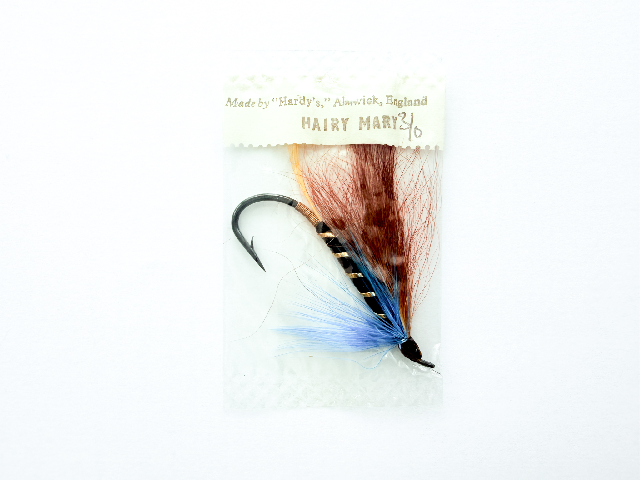 Hardy of Alnwick Hairy Mary Fully Dressed Salmon Fly 3/0 (Unused, In Original Sealed Packet, c.1960s)