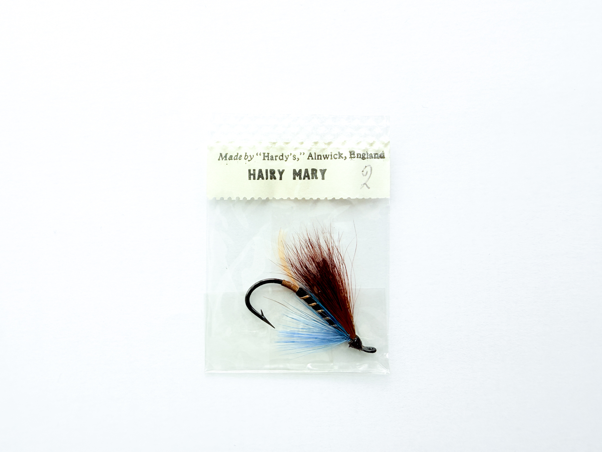 Hardy of Alnwick Hairy Mary Fully Dressed Salmon Fly 2 (Unused, In Original Sealed Packet, c.1960s)